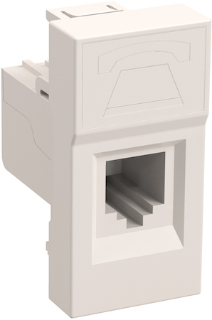 CKK-40D-RI1-K01 РКИ-10-00-П Розетка информационная RJ-45 UTP кат.5e (на 1 модуль) ПРАЙМЕР белая IEK