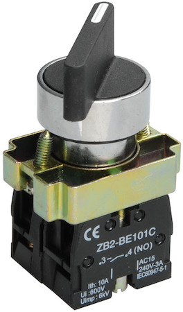 IEK BSW70-BJ-2-K02 Переключатель LAY5-BJ25 2 положения "I-0" длин ручка ИЭК