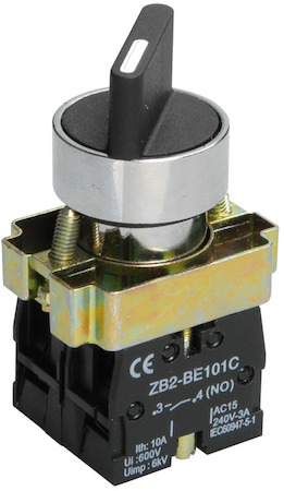 IEK BSW60-BD-2-K02 Переключатель LAY5-BD25 2 положения "I-0" стандарт ручка ИЭК