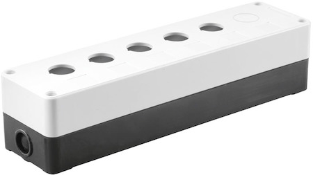 IEK BKP10-6-K01 Корпус КП105(6) для кнопок 5(6)мест белый ИЭК