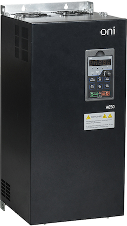 IEK A650-33E75 Преобразователь частоты A650 380В 3Ф 75kW 150А ONI