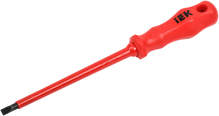 TSC-3SL-6150 Отвертка шлицевая Profi 6.5х150мм 1000В IEK