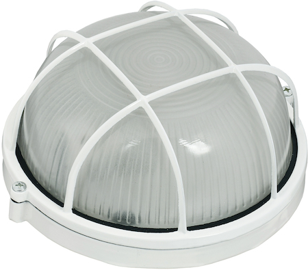IEK LNPP0-1302-1-060-K01 Светильник НПП1302 белый/круг с реш.60Вт IP54  ИЭК