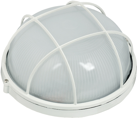 IEK LNPP0-1102-1-100-K01 Светильник НПП1102 белый/круг с реш. 100Вт IP54  ИЭК
