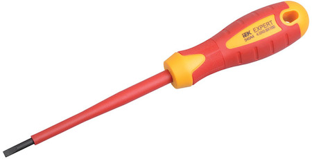 TSC-2SL-6150 Отвертка шлицевая Expert 6.5х1.2х150мм 1000В IEK