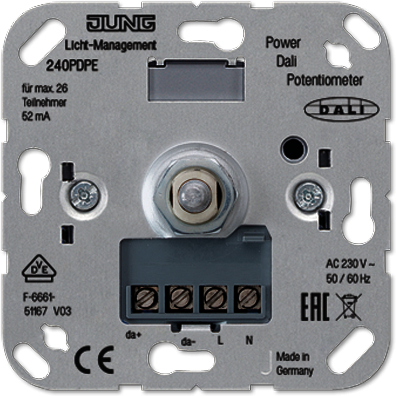 JUNG 240PDPE Потенциометер Power-DALI