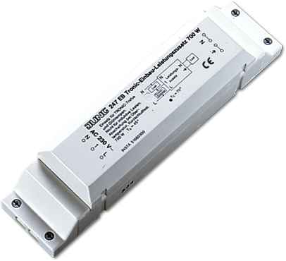 JUNG 247EB Tronic-усилитель встраиваемый для Tronic-диммера 600-700W