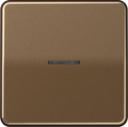 JUNG CD590KO5GB Клавиша с окошком для выключателя и кнопки с подсветкой; золотая бронза