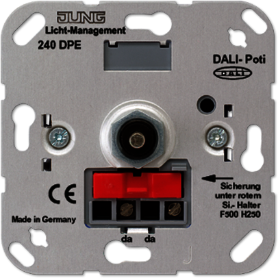 JUNG 240DPE Поворотный диммер для системы DALI