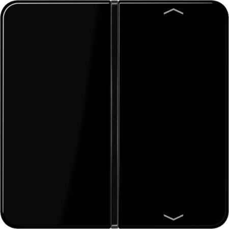 JUNG CD401TSAPSW клавиша с символом для пульта KNX, чёрная, для серии CD