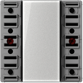 JUNG A5091TSM KNX кнопочный модуль универсальный 2гр