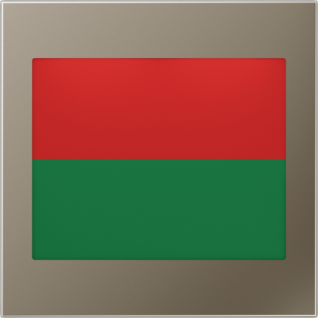 JUNG ES2539-2LEDRG Крышка LED сигнального света для блока SV539LED; благородная сталь