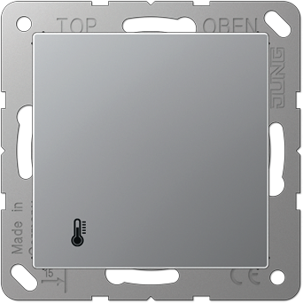 JUNG A2178ORTSAL KNX-регулятор с ручкой для установки температуры; алюминий