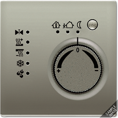 JUNG AL2178TS KNX-регулятор с ручкой для установки температуры; алюминий