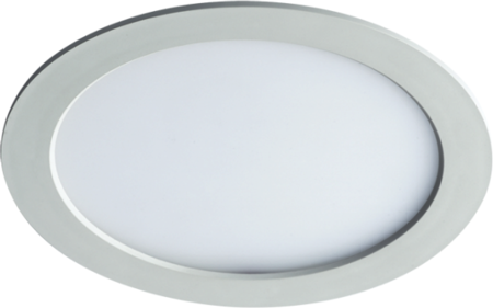 2855008 .круг PPL - RPW белый  6w 4000K d120*25mm Jazzway