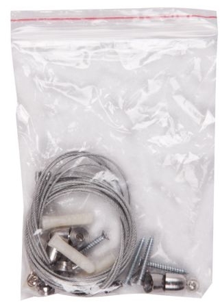 Jazzway 1008787 PPL-A03-4*1m  Комплект для подвеса светод. панелей