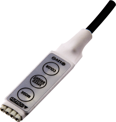 Jazzway 1003614 Мини-контроллер RGB 12В/144Вт (УПАКОВКА-3ШТ!!!)  белый