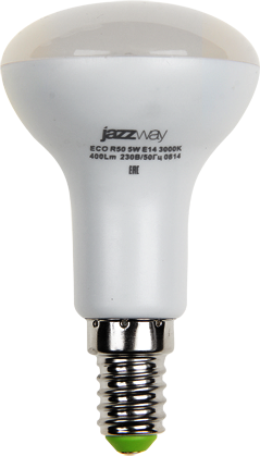 1037046 PLED- ECO-R50 5w E14 4000K 400Lm 230V/50Hz  Jazzway