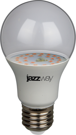 5008946 PPG A60 Agro 9w CLEAR E27 IP20 ( для растений) Jazzway