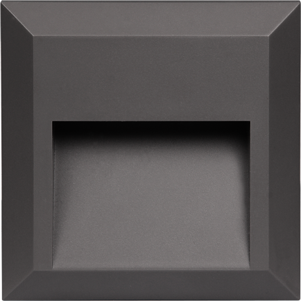 Jazzway 5005587 PST/W S124124 2W 4000K GREY IP65