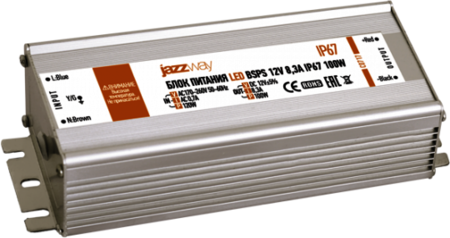 Jazzway 3329280A Драйвер BSPS  12V8,3A=100W (new) влагозащищенный IP67