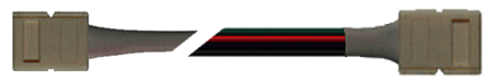 1016232 Коннектор PLSC-10x4/15/10x4 (5050 RGB)   Jazzway   уп 10 шт