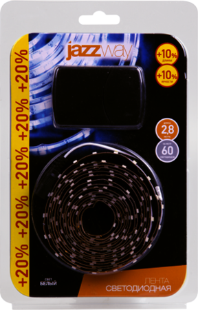 Jazzway 003329129 Блистер +10% 3528/60  Теплый  2.0m  IP65  (WW)