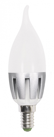 1032362 PLED-CA37  6=40w 2700K 470 Lm E14 230/50  Jazzway