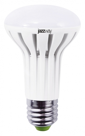 1032249 PLED- ECO- R63/PW 6w E27  (-)  2700K 440 Lm  Jazzway