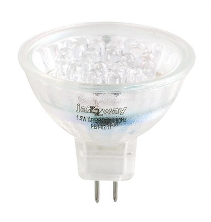 Jazzway 3327064 PLED-MR16 1.5w/18LED GREEN 230/50