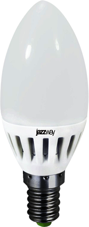 1006370 PLED- ECO- C37/PW 3.5w E14 4000K 250 Lm  Jazzway