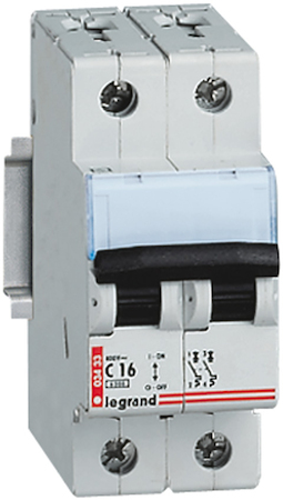 Legrand 003433 Авт.Выкл. Dx 2п C16a 6ka