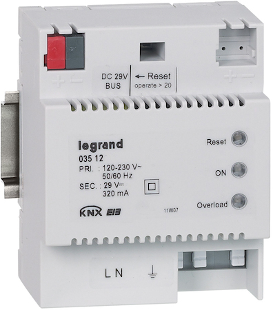 Legrand 003512 KNX DIN БП 240V/27V