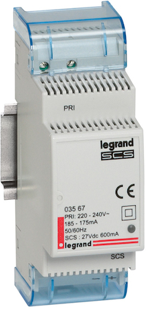 Legrand 003567 Блок питан Свет+Термо SCS 0,6А