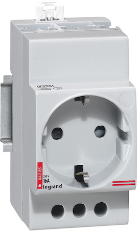Legrand 004285 Розетка 2К+З 10/16A