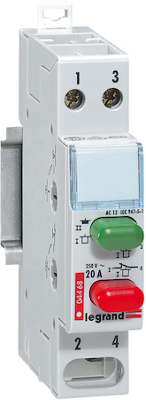 Legrand 004468 Кнопочный выкл.с фикс1НО+1НЗ