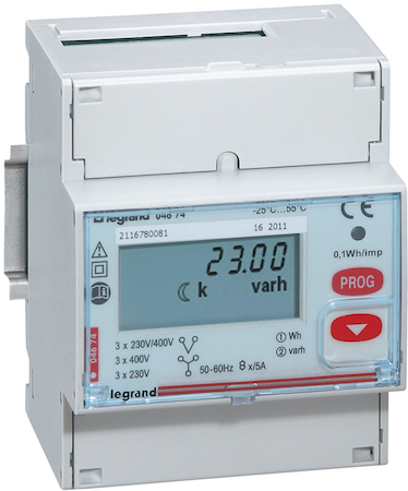 Legrand 004674 Счетчик 3Ф Ч/Транс 5А