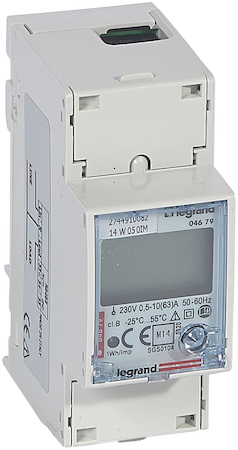 Legrand 004679 Счетчик,63A,моно,2мод.,MID,RS485