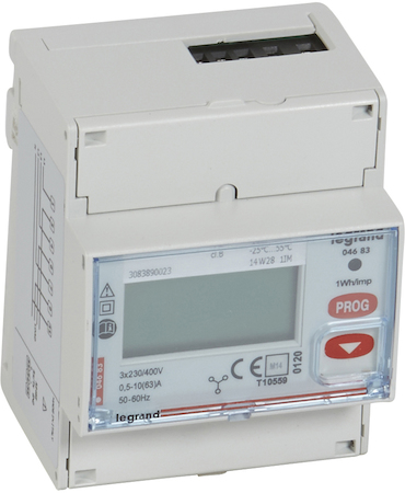 Legrand 004683 Счетчик,63A,3Ф,4мод.,MID,RS485