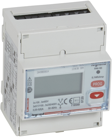 Legrand 004685 Счетчик,5A,3Ф,4мод.,MID