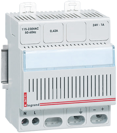 Legrand 004793 Блок питания 230В/24В