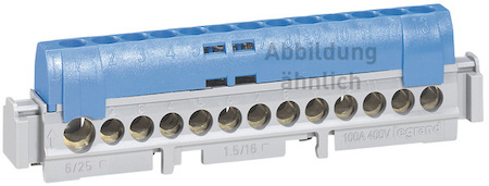 Legrand 004845 Клемм.син.1х6-25+16х1.5-16мм2