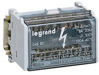 Legrand 004882 Мод.расп.бл.2пх15 контк.125А