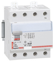 Legrand 008995 Диф.Выкл. Dx 4п 63a 30ma -Ac