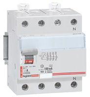 Legrand 009141 Диф.Выкл. Dx 4п 40a 30ma -A