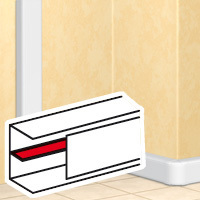 Legrand 010584 DLP Перег.разд.д/к-кан 35х80