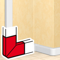Legrand 010796 DLPУг.плоск. 65х220 бел.