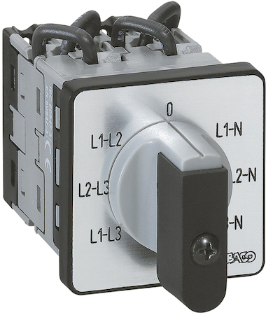 Legrand 014653 Ком-тор д/вольтмет.7поз с нейт