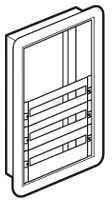 Legrand 020025 XL3 160 Щит встаив.3рейки