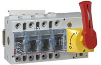 Legrand 022339 Выкл.VISTOP 4P 125A фронт. с красной рукояткой